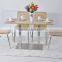 Zebra-Stripe Restaurant Dining Chairs and Tables (FOH-NCP7 (4))