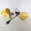 71# 200W 220V YELLOW ALUMINIUM CHEAP BIG HOME SEWING MACHINE MOTOR WITH HEAVY FOOT CONTROLLER