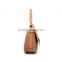 Popular brown preppy style buckle with snap button flap women crossbody bag