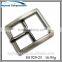 2015 new small square buckle all-match style small type brush gun metal tri-glide buckle