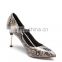 Fashion sexy lady high heel dress shoes for customize