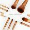 12pcs portable private label cosmetic brush set facial cleansing makeup wholesale