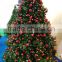 Green Christmas Motif Light 3d Led Christmas Tree With Ball Waterproof
