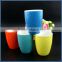 Colored glaze porcelain material promotional mug for coffee