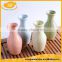 Popular modern color glaze small ceramic vase flower