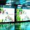 China guangzhou high quality flexible p4 Indoor Full Color 1R1G1B Led advertising screen