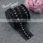wholesale fancy rhinestone and pearl applique neck designs for girls dress,pearl rhinestone lace trim for DIY fashion skirt
