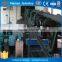 Inclining conveyor structure and new condition belt conveyor