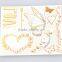 Beauty product radiant custom gold tattoo sticker waterproof temporary tattoo sticker shining gold foil flash tattoo