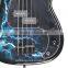 Water transfer cheap electric bass guitar musical instruments