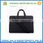 Hand-held black polyester material laptop bag backpack