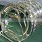 serving round trays gold plated tray for bar hotel household Elegance OEM Round metal Tray