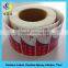 Colorful vinyl bumper high gloss pvc vinyl sticker paper roll