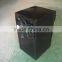 Black finish single glass door display fridge showcase