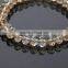 Crystal Beads, Faceted Rondelle Glass Beads,flat Beads