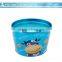 Round customized mini saving monry tin