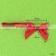 Handmade gift polyester satin ribbon bow , elastic ribbon bow for decorations