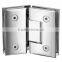 SH-135A Camber 135 degree two pieces durable stainless steel/znc alloy/brass ,glass door floor hinge/shower door hinges types