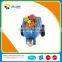 Mini plastic and metal warship for kids