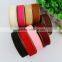China High Quality Customized Colorful Sheer Organza Ribbon With Gold Wired/Edges
