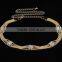 2015 new style Rhinestone Buckle Belt W 4 Rows Belly Waist Chain