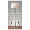 2017 hotel decorative modern floor light in chrome or nickel finish for inn decor high end standing reading lamp
