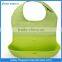 Cheap wholesale silicone bib waterproof baby bib
