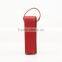 pu leather wine carrier