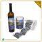 waterful emboss silver custom printing self adhesive roll labels