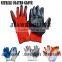 Cheapest 13 Gauge White Nylon Glove with Blue Nitrile Coated Glove Blue Nitrile Palm Coated Work Glove/Guantes De Latex A08