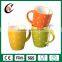 Wholesale creative eco-friendly cheap custom ceramic mug with spoon
