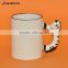 11oz Animal printed promotional ceramic white sublimation mug factory wholesale