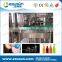 Orange glass bottle processing machine/filling plant