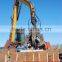 ex120-6 excavator orange peel grab,hydraulic rotary orange peel grapple, excavator pars