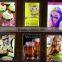 Aluminum Frame Illuminated Backlit Poster Light Box LED Backlit Movie Poster Frame