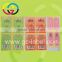 High quality vinyl material shipping barcode tags self-adhesive stickers and labels
