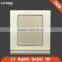 woven gold finish four gang one/two way wall switch