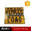 European Australia truck tail board, electricity warning plate, folding warning sign board