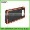 PS04 New outdoor waterproof solar charger/12000mah portable solar power bank charger