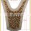 All color diamonds beaded applique AI-2414