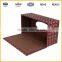 Customized middle size pu leather tissue box for houseware