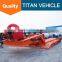 TITAN 80 ton capascity front loading gooseneck lowboy trailer