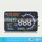 Popular 5.5 inch car hud head up display overspeed alarm ,OEM obd2 HUD XY-HUD208