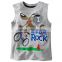 Sleeveless Boys T-shirts Children Tops Singlets kids Vest baby boy top boy clothes summer Tees Shirts