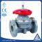 flange type PVC diaphragm valve with price
