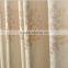 French pleated Embroidery woven curtain fabric for house readymade drape