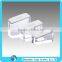Clear acrylic display for jewelry 3pc Acrylic Rectangle Sloped Ring Display Acrylic Square Pedestal Ring Display Set