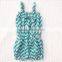 High quality wholesale boutique baby clothes cotton romper summer jumpsuit new baby name girl