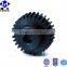 Black nylon plastic sprockets gear