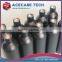 360cc frosting surface CO2 gas tank, black color paint, aluminum gas cylinder